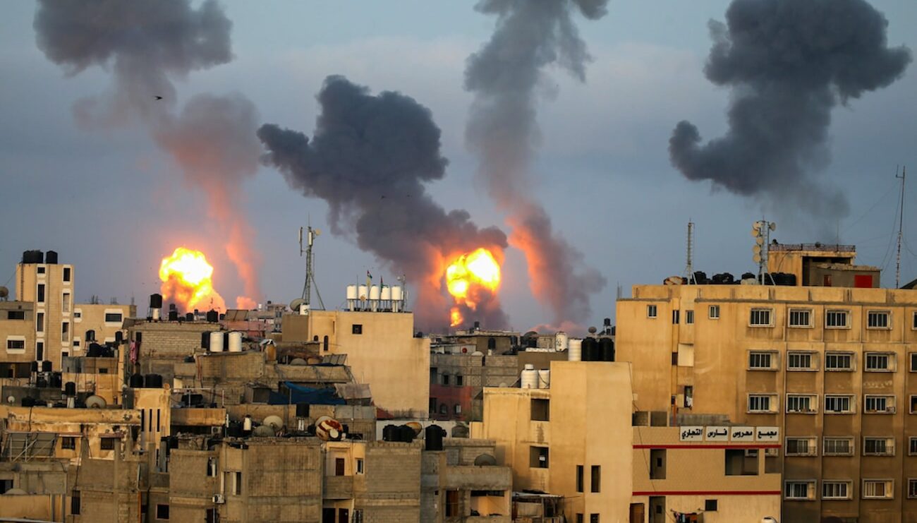Gaza, nella notte colpiti oltre 200 obiettivi di Hamas