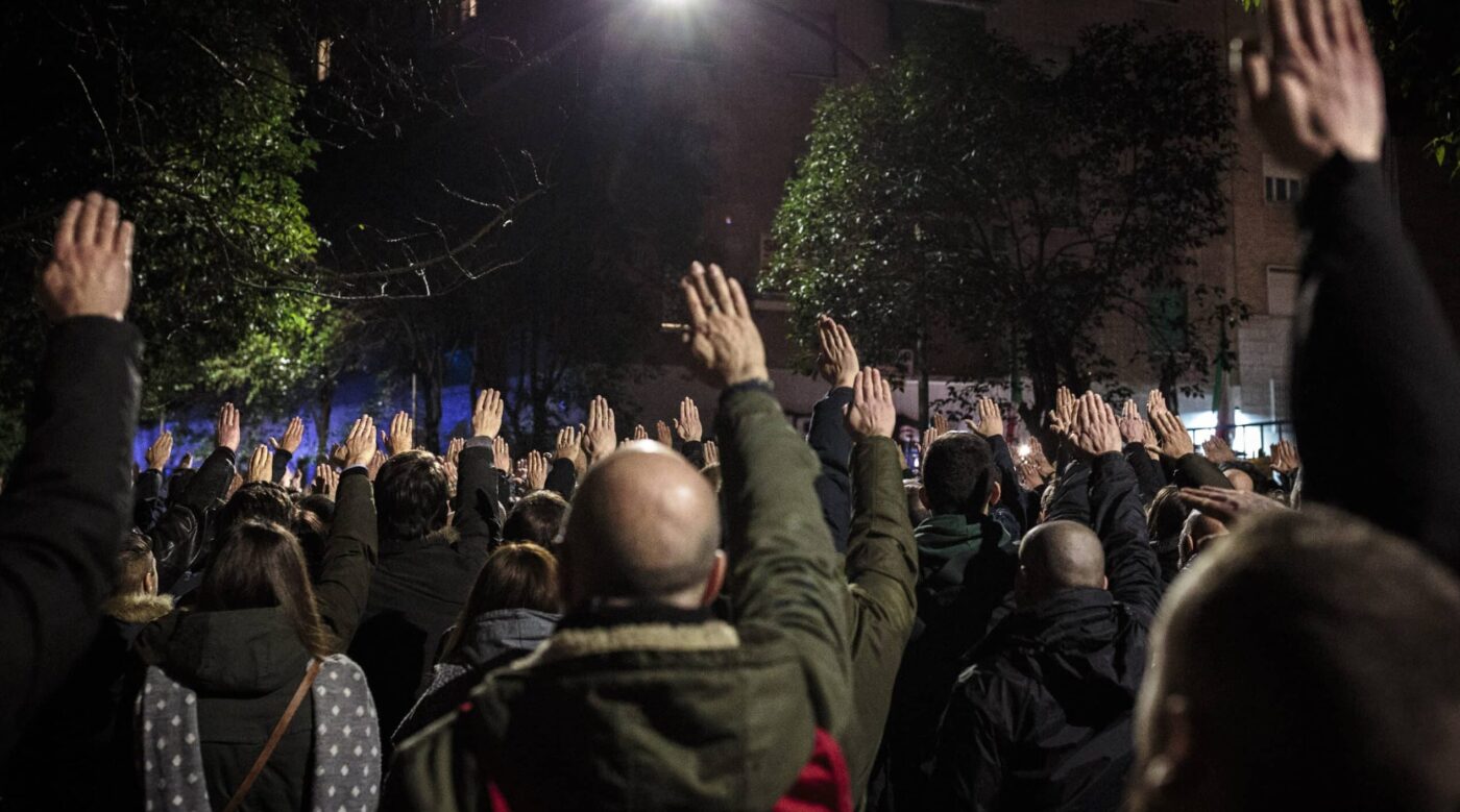 Acca Larentia, l’Anpi presenta una denuncia contro i partecipanti alla commemorazione