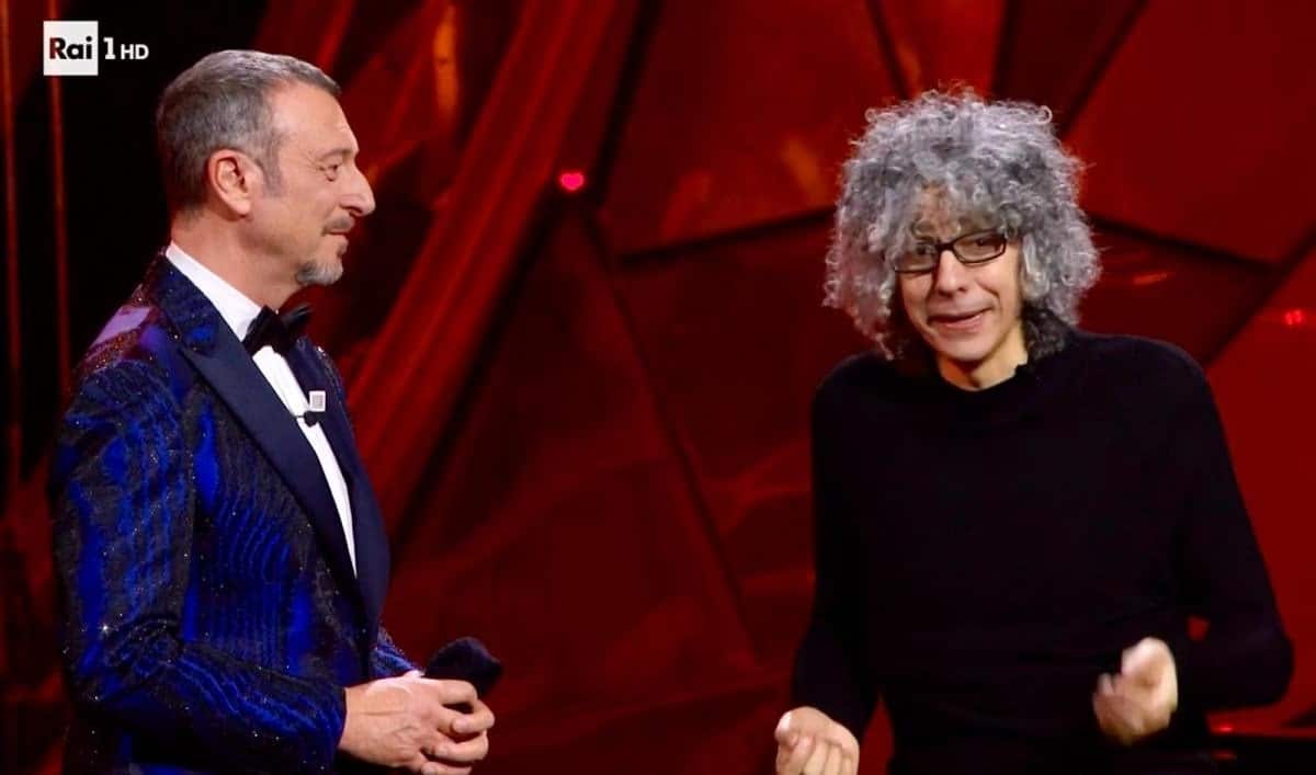 Amadeus fa il botto tra ospitate e canzoni. Da incorniciare l’intervento a Sanremo di Allevi