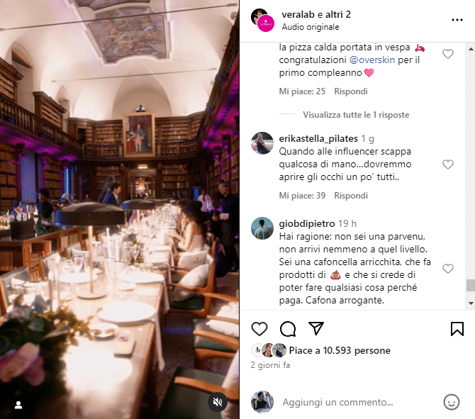 Bufera sulle influencer “ciniche” di Fogazzi: è un caso la serata trash a Brera
