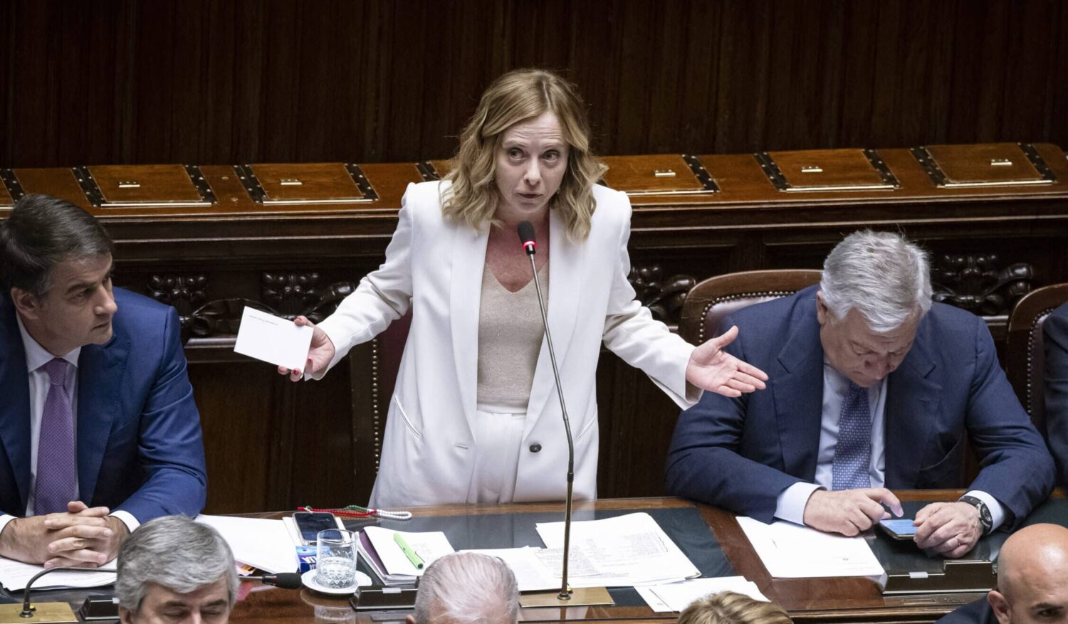 La reazione che giustifica le accuse