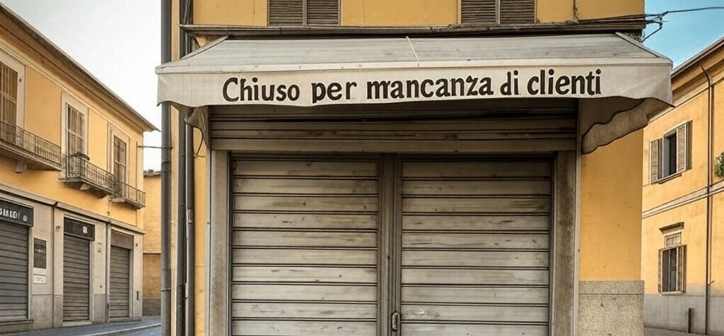Serrande abbassate e centri svuotati: secondo Confcommercio dal 2012 a oggi sono spariti oltre 156mila negozi in Italia