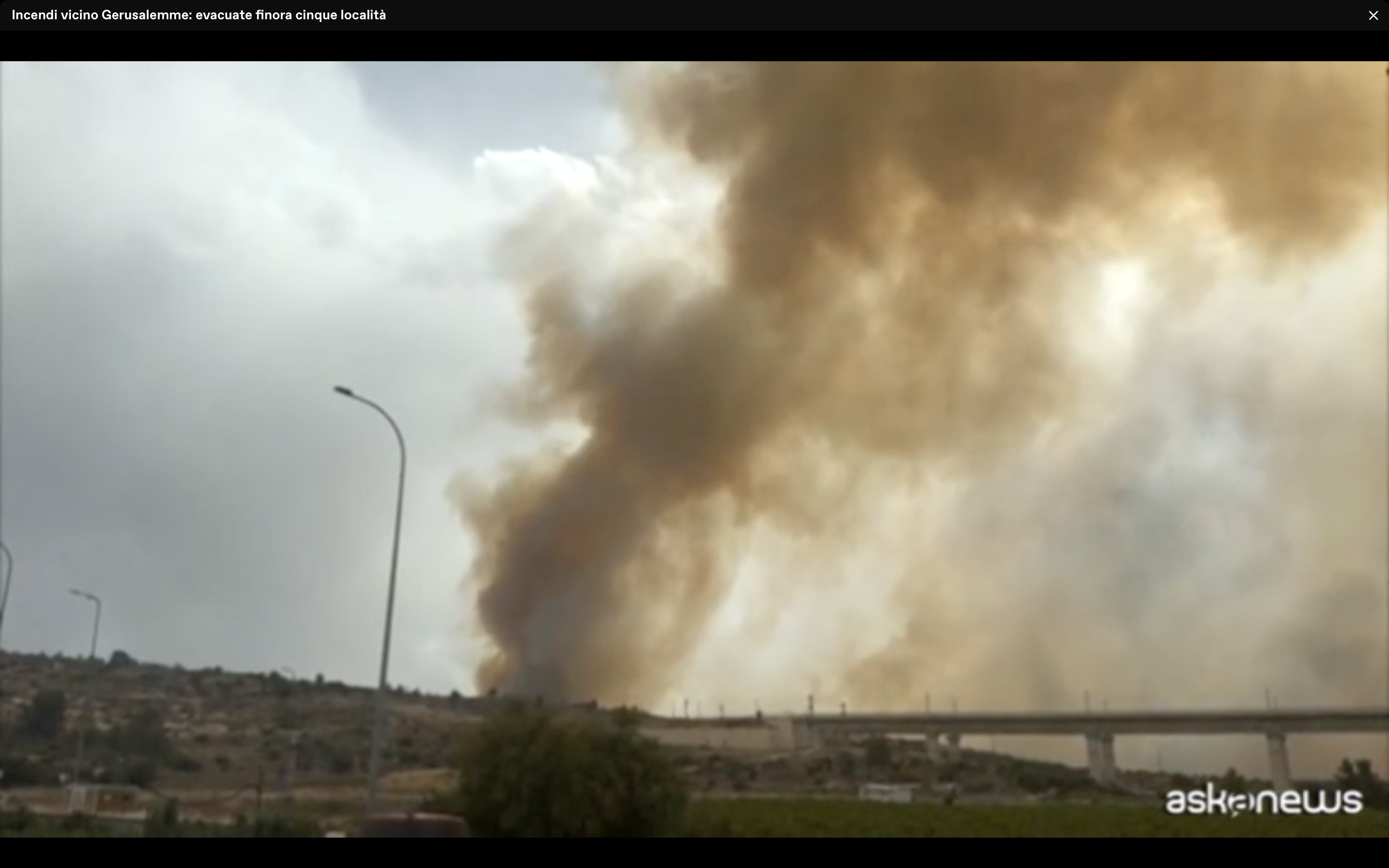 Gerusalemme in fiamme, Hamas cavalca i roghi: “Bruciate tutto, dalle foreste alle case”