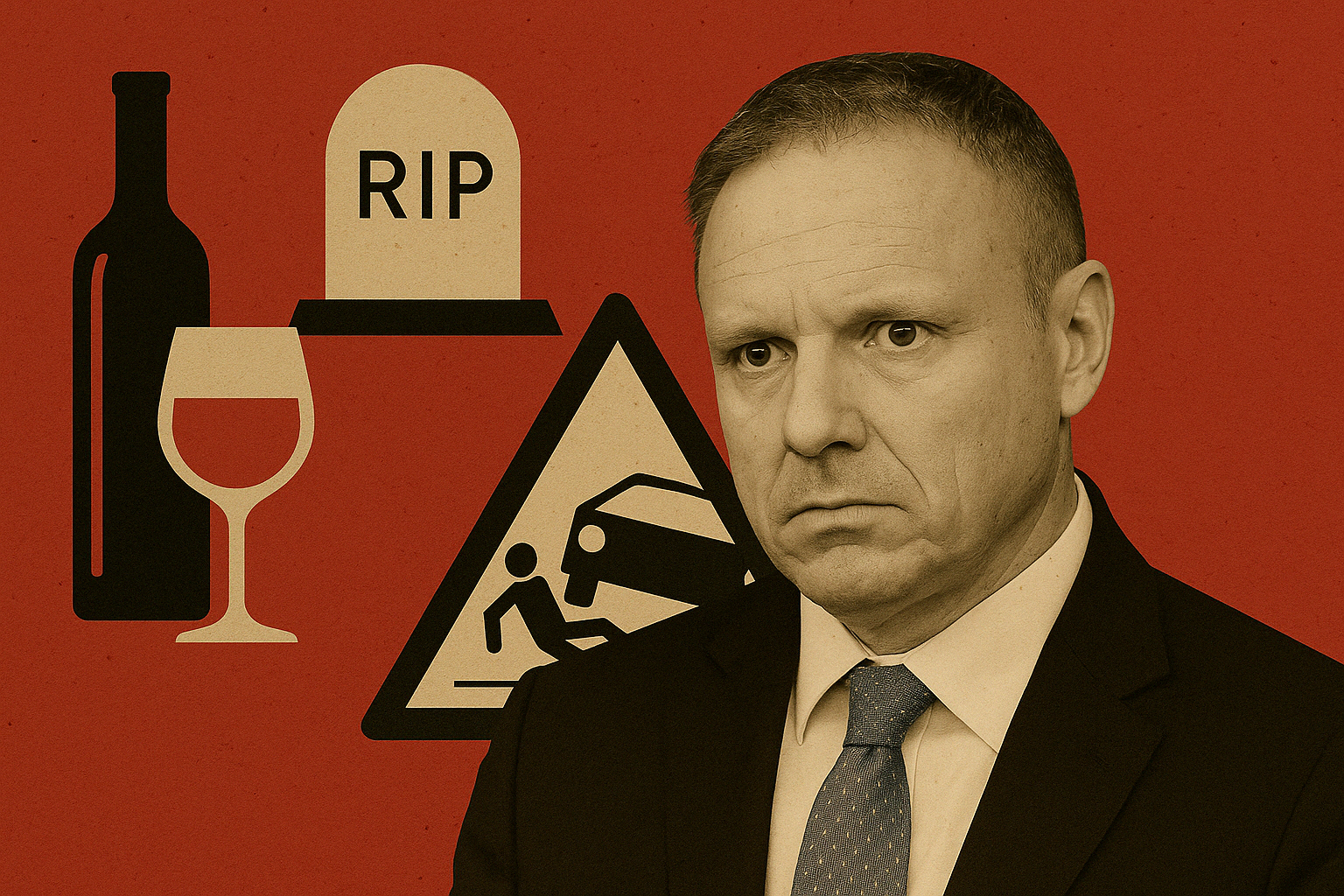Lollobrigida lo decanta, ma l’alcol è un’epidemia