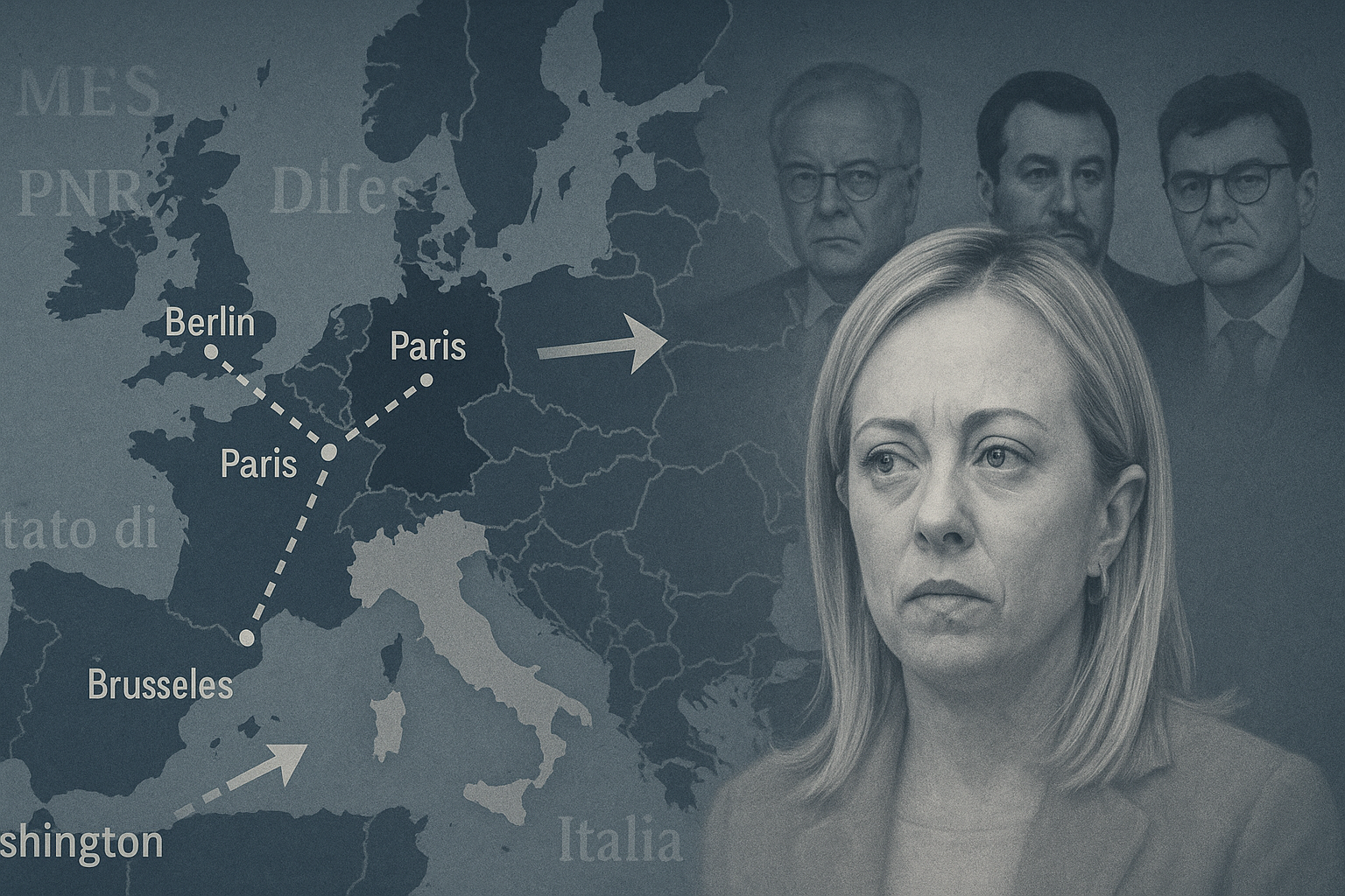 Un’Italia sempre più isolata