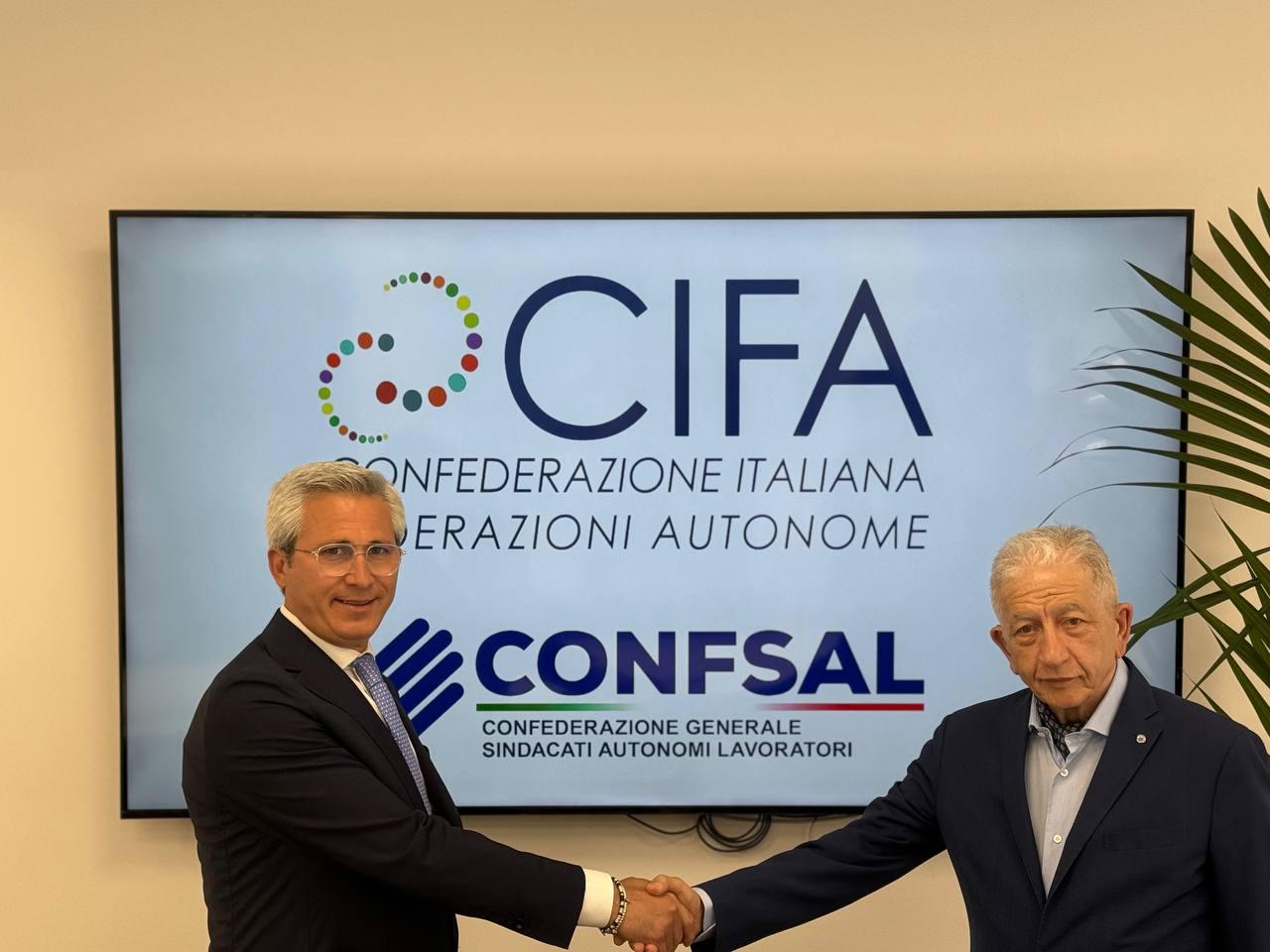 Contratti, Cifa e Confsal firmano il rinnovo del Ccnl intersettoriale: al centro la persona e la crescita aziendale Contratti, Cifa e Confsal firmano il rinnovo del Ccnl intersettoriale: al centro la persona e la crescita aziendale