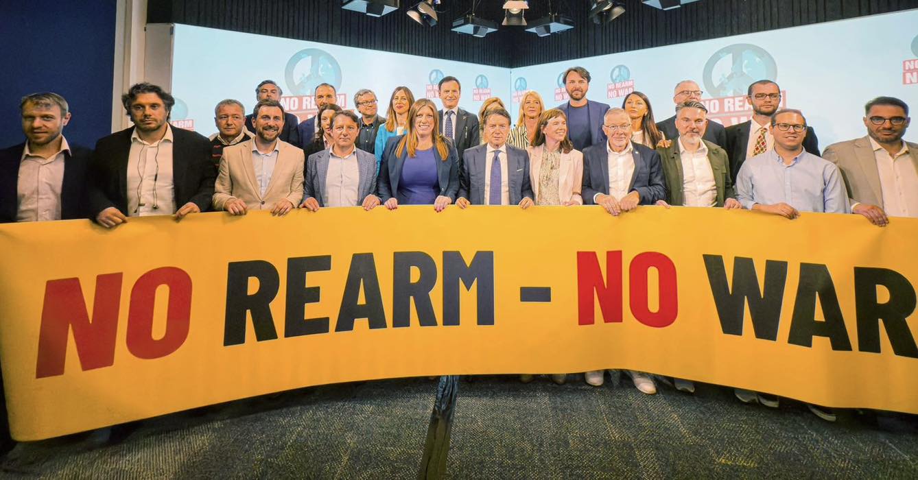 Conte riunisce i progressisti Ue, nasce il fronte contro il riarmo