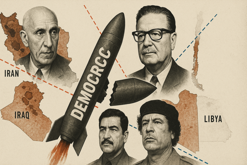 Regime Change, tra dittatori buoni e rivoluzionari cattivi: settant’anni di rovesciamenti sotto la regia dell’Occidente Regime Change, tra dittatori buoni e rivoluzionari cattivi: settant’anni di rovesciamenti sotto la regia dell’Occidente