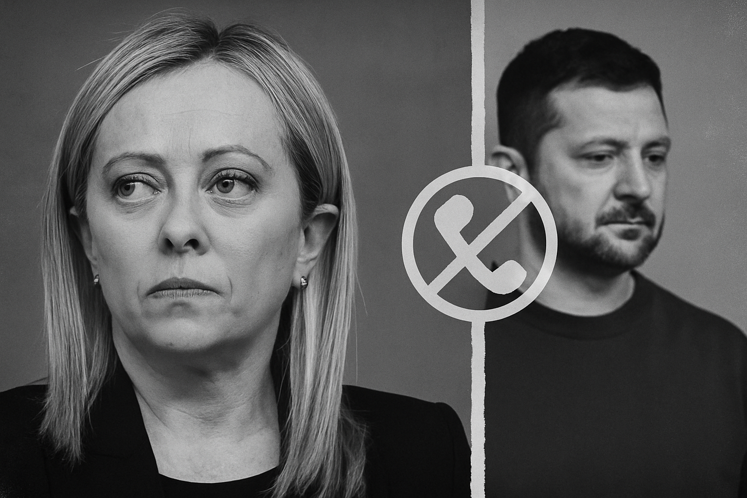Meloni oscura Zelensky, la nuova strategia comunicativa “a doppio binario” della premier con l’alleato che è meglio non esibire
