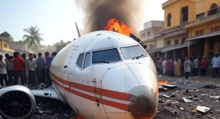 Tragedia in India: un Boeing di Air India diretto a Londra con 242 persone a bordo è precipitato su un centro abitato Tragedia in India: un Boeing di Air India diretto a Londra con 242 persone a bordo è precipitato su un centro abitato