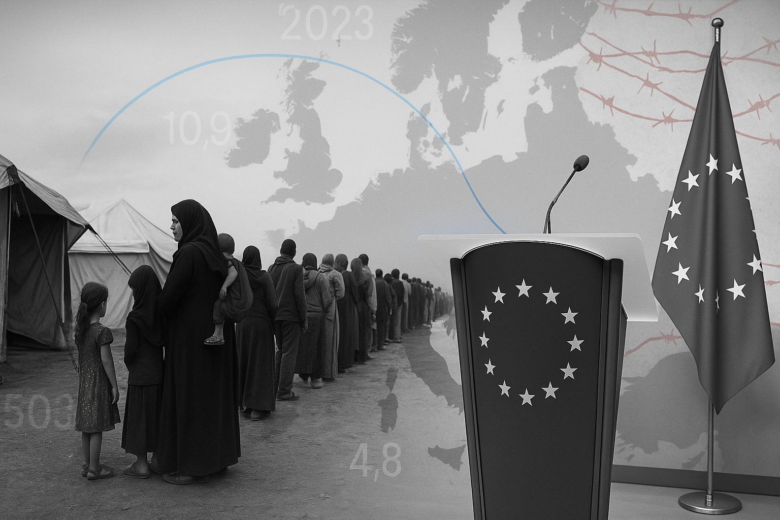 L’Ue accusa Trump per la stretta sui fondi umanitari, ma poi lo emula con “tagli brutali” ai contributi per i rifugiati