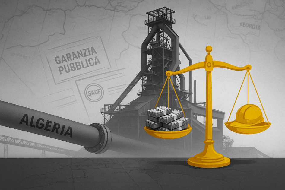 Il ferro va in Algeria, il rischio resta in Italia
