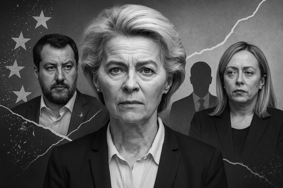 Von der Leyen sotto attacco, l’Italia si spacca: la mozione che smaschera la destra di governo Von der Leyen sotto attacco, l’Italia si spacca: la mozione che smaschera la destra di governo