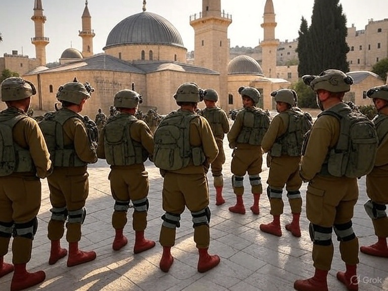 Il Gran Muftì di Gerusalemme arrestato dalle forze israeliane dopo la preghiera del venerdì. Sale la tensione in Medio Oriente