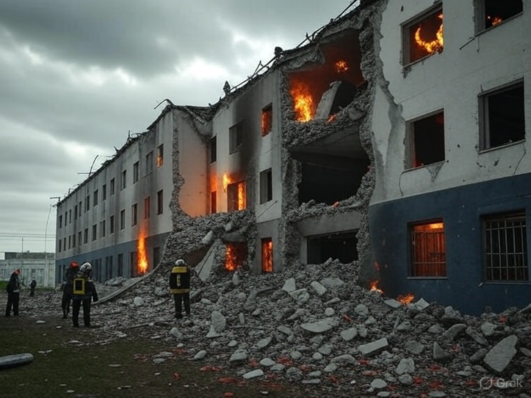 Raid russo in Ucraina: colpito carcere a Zaporizhzhia, almeno 20 morti e 40 feriti Raid russo in Ucraina: colpito carcere a Zaporizhzhia, almeno 20 morti e 40 feriti