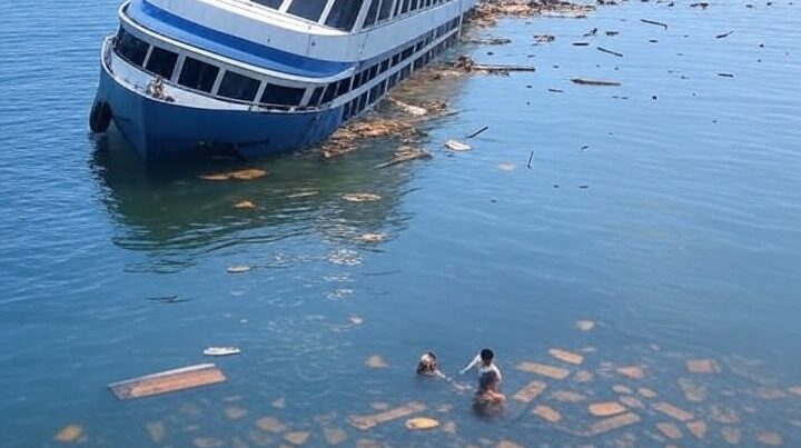 Tragedia del mare in Indonesia: un traghetto turistico affonda vicino a Bali, almeno 4 morti e 38 dispersi
