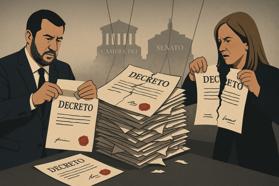 Tra decreti Frankenstein e Matrioska, la strategia del fare e disfare adottata dal governo umilia il Parlamento Tra decreti Frankenstein e Matrioska, la strategia del fare e disfare adottata dal governo umilia il Parlamento