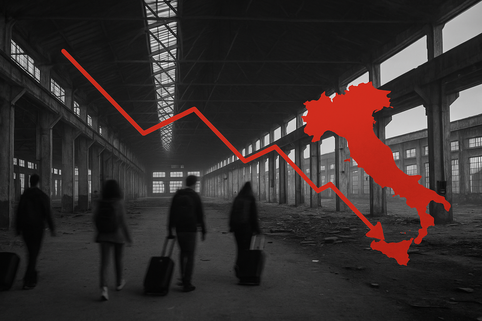 Un’Italia più vecchia e più povera, verso l’inverno demografico: dodici milioni di lavoratori in meno entro il 2060