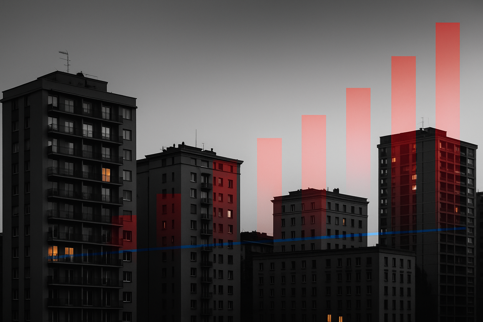 Prezzi pazzi e stipendi a picco: casa più cara del salario minimo