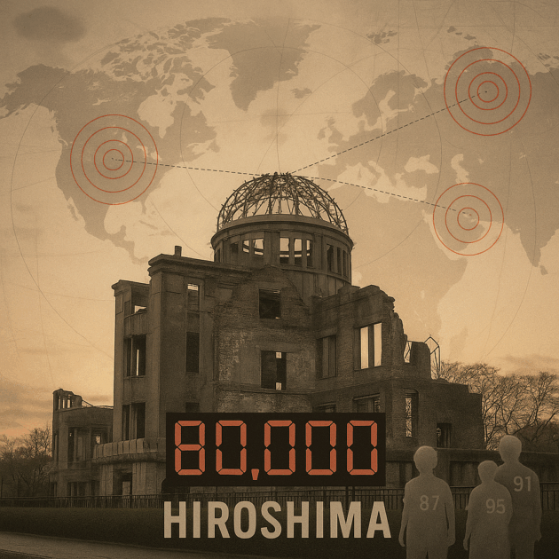 Hiroshima, 80 anni dopo: la memoria tradita tra silenzi e arsenali nucleari