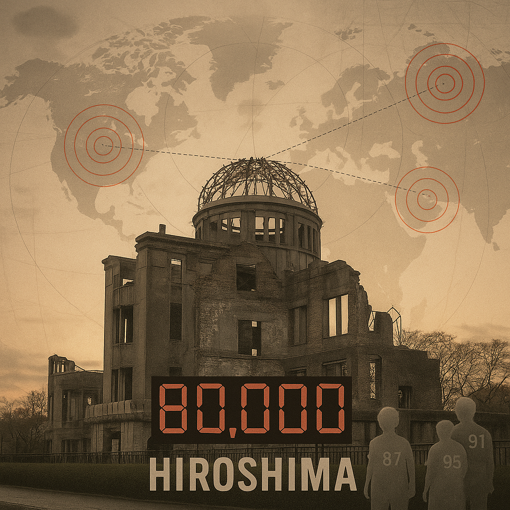 Hiroshima, 80 anni dopo: la memoria tradita tra silenzi e arsenali nucleari