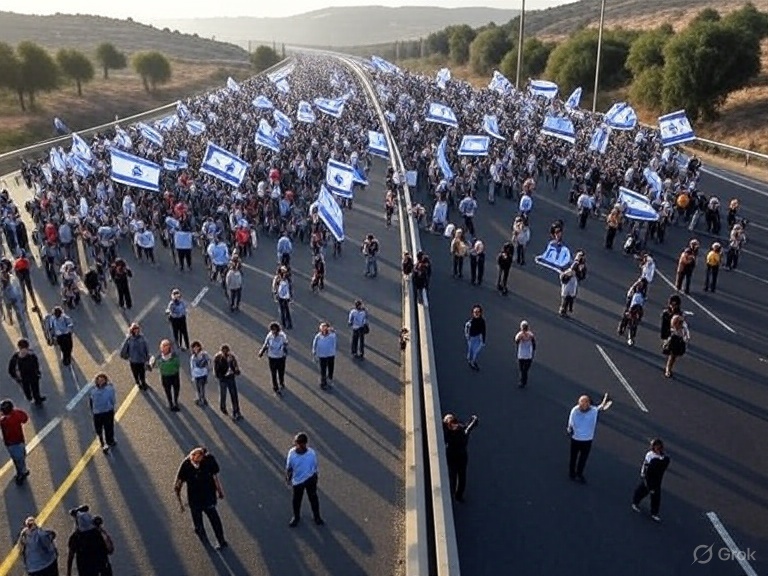 Proteste contro l’invasione di Gaza, Israele in rivolta contro Netanyahu Proteste contro l’invasione di Gaza, Israele in rivolta contro Netanyahu