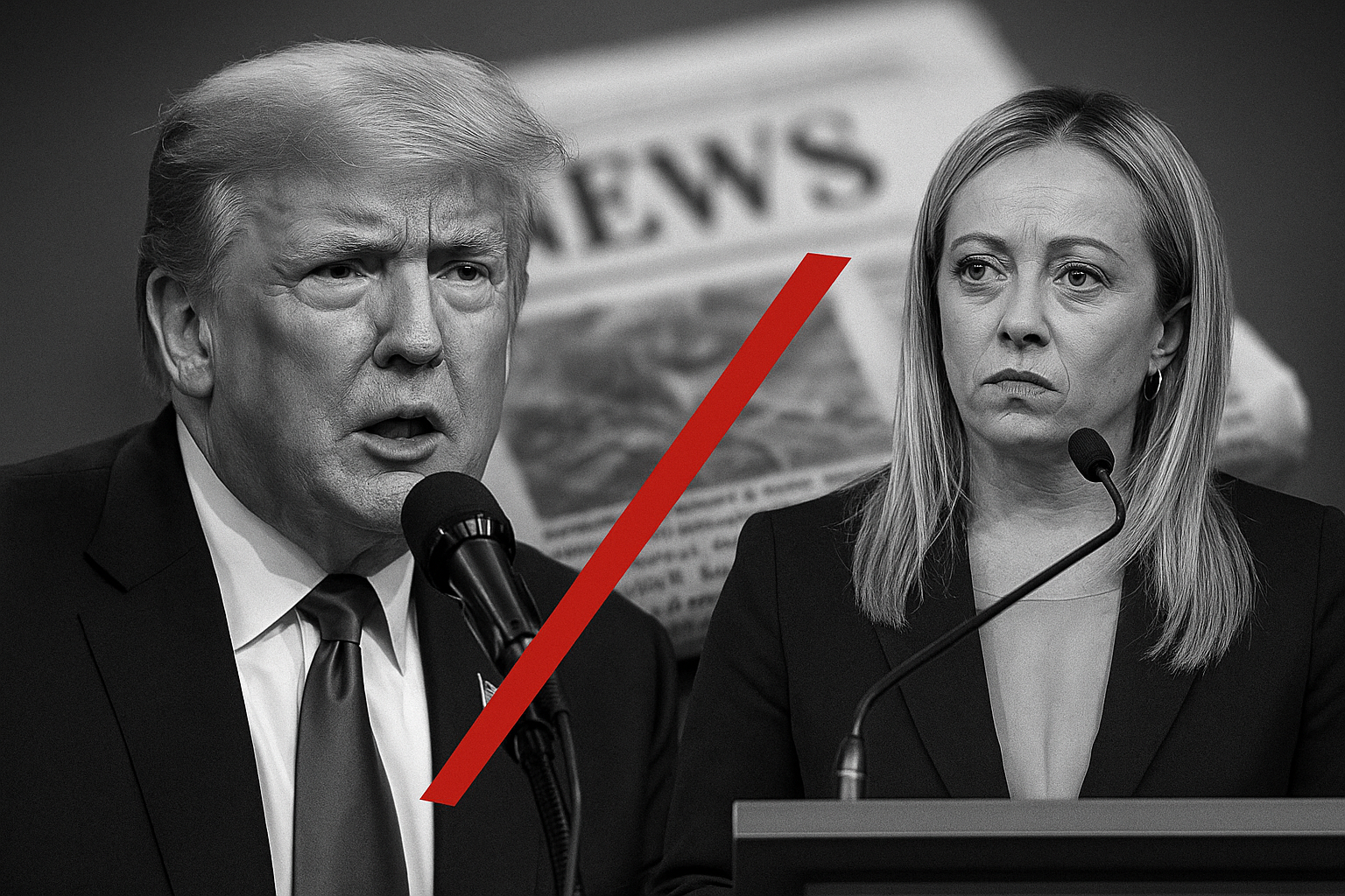 Dalla destra Usa a quella italiana: querelare i giornalisti, disturbatori della democrazia