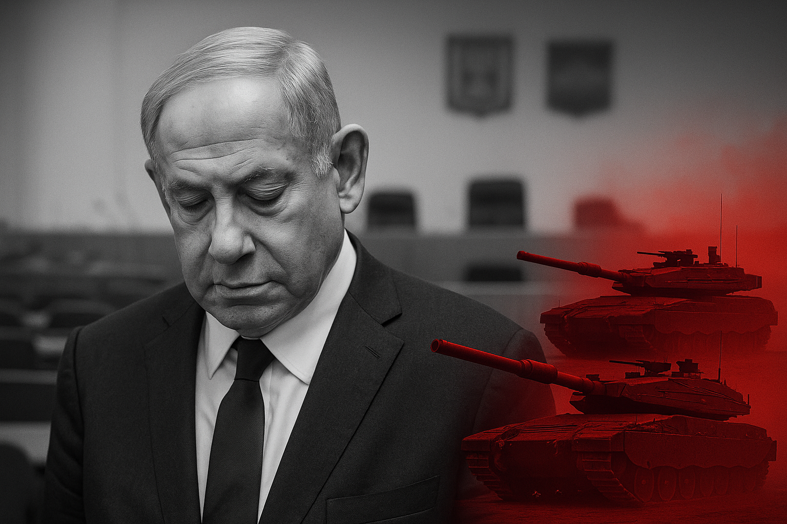 Netanyahu, i massacri di Gaza come scudo giudiziario: il premier israeliano ancora in fuga dal processo