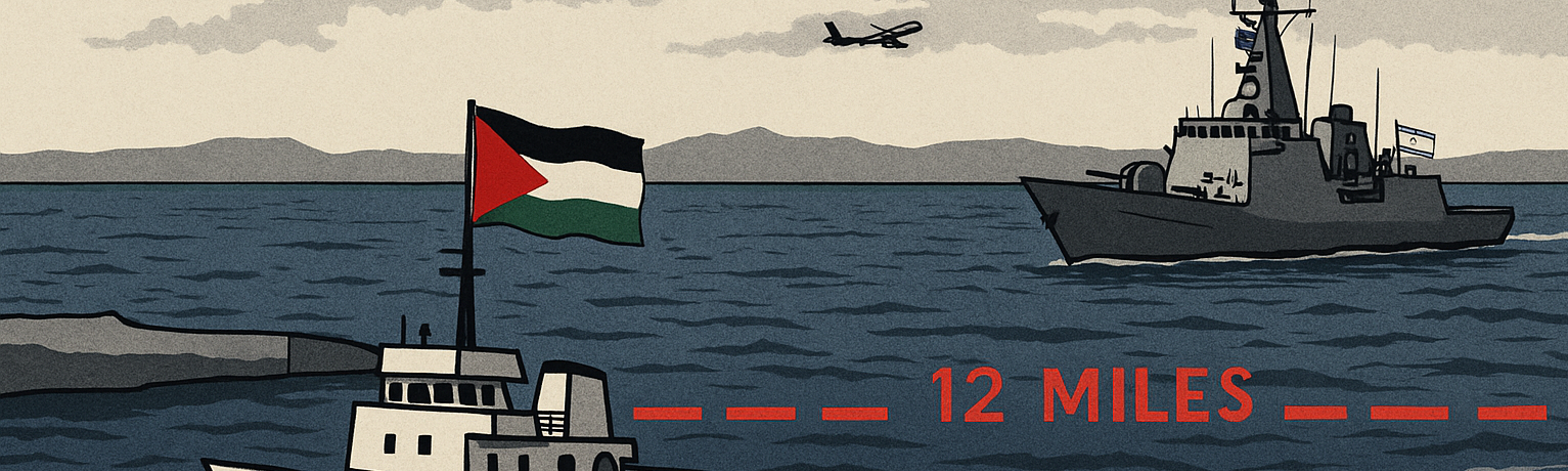 Flotilla, Crosetto allude alle acque israeliane, ma quelle davanti a Gaza sono territorio palestinese: lo dicono le convenzioni e le risoluzioni Onu