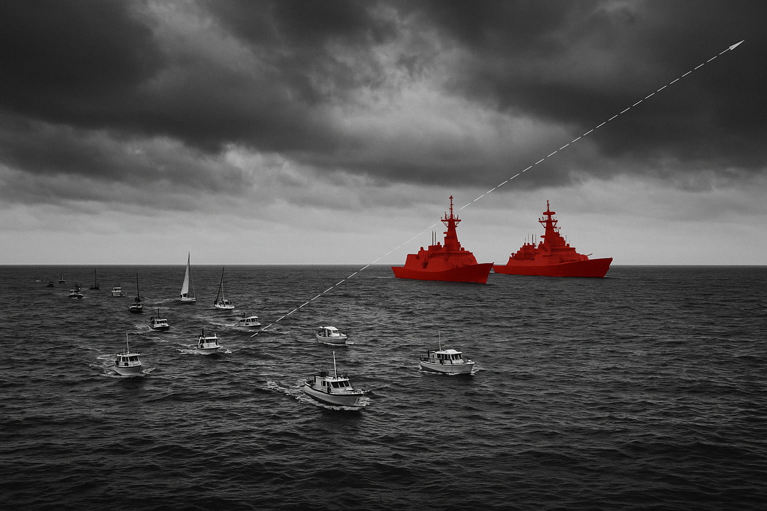 Global Sumud Flotilla, cose turche sulla missione: la navi inviate da Erdogan cambiano la rotta politica