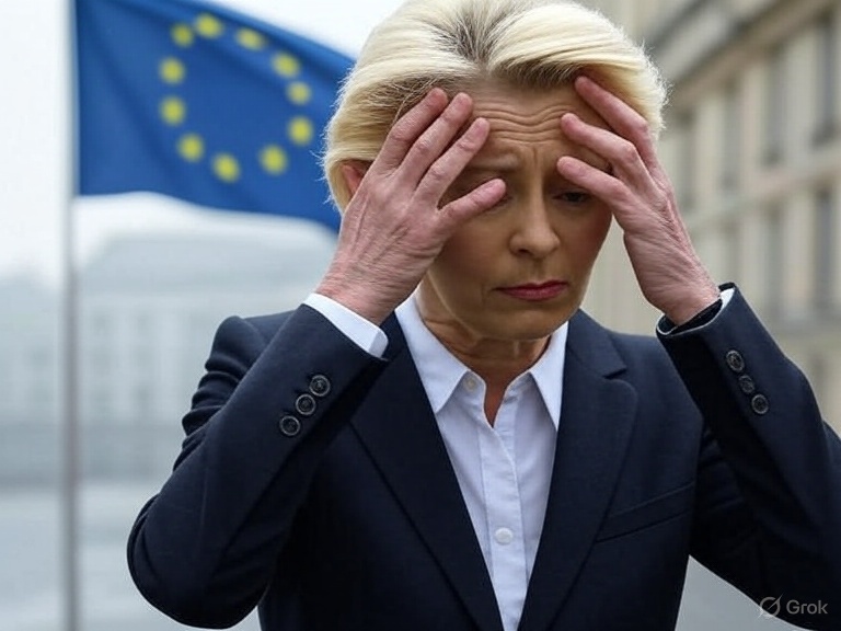 Da Left e Patrioti arriva l’avviso di sfratto per Ursula. Depositate due mozioni di sfiducia per la morbidezza con Netanyahu e le tante promesse mancate