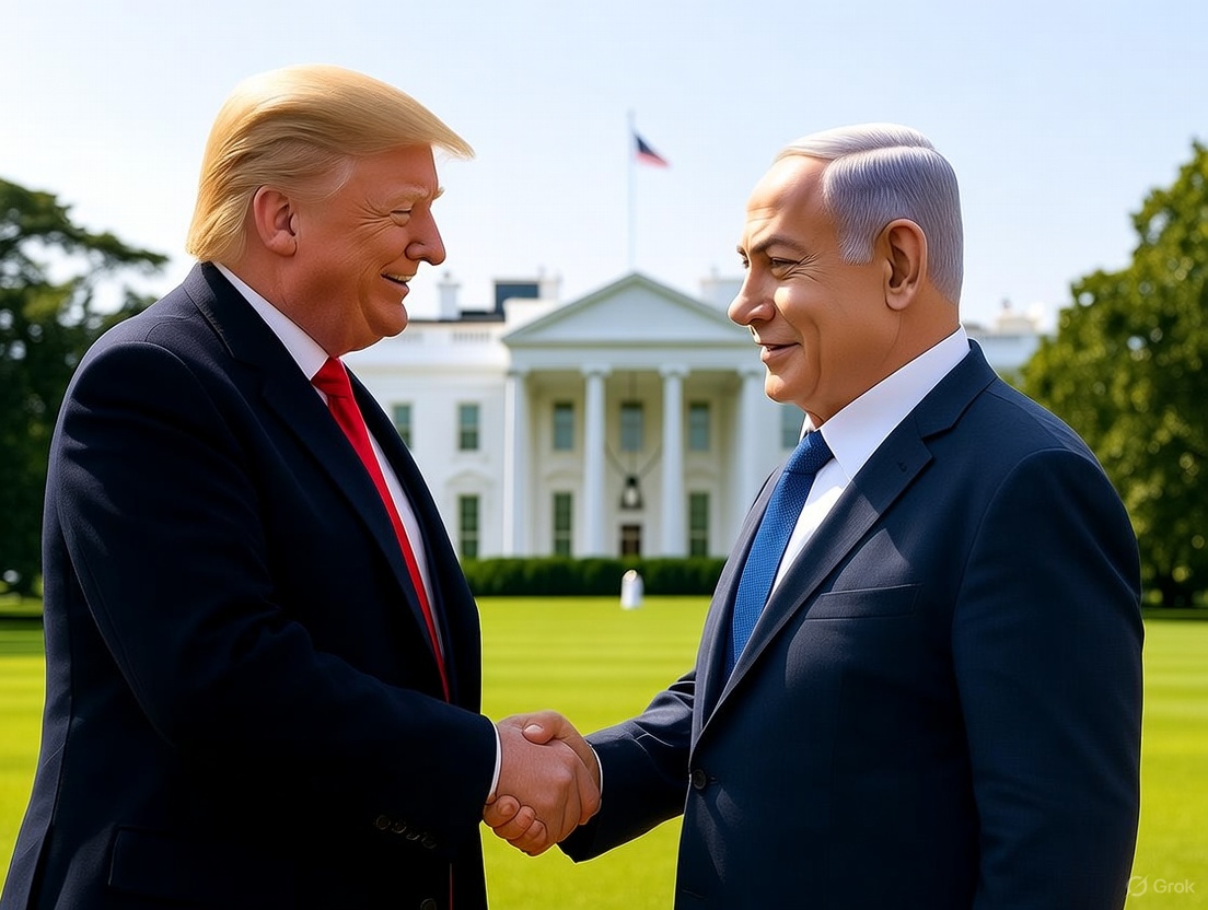 gaza indiscrezioni dei media su un possibile accordo tra usa e israele trump e netanyahu pronti a discuterne alla casa bianca