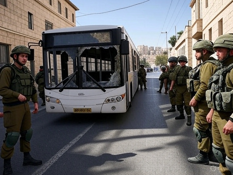 Attentato a Gerusalemme, quattro morti e 15 feriti in un attacco su un autobus Attentato a Gerusalemme, quattro morti e 15 feriti in un attacco su un autobus