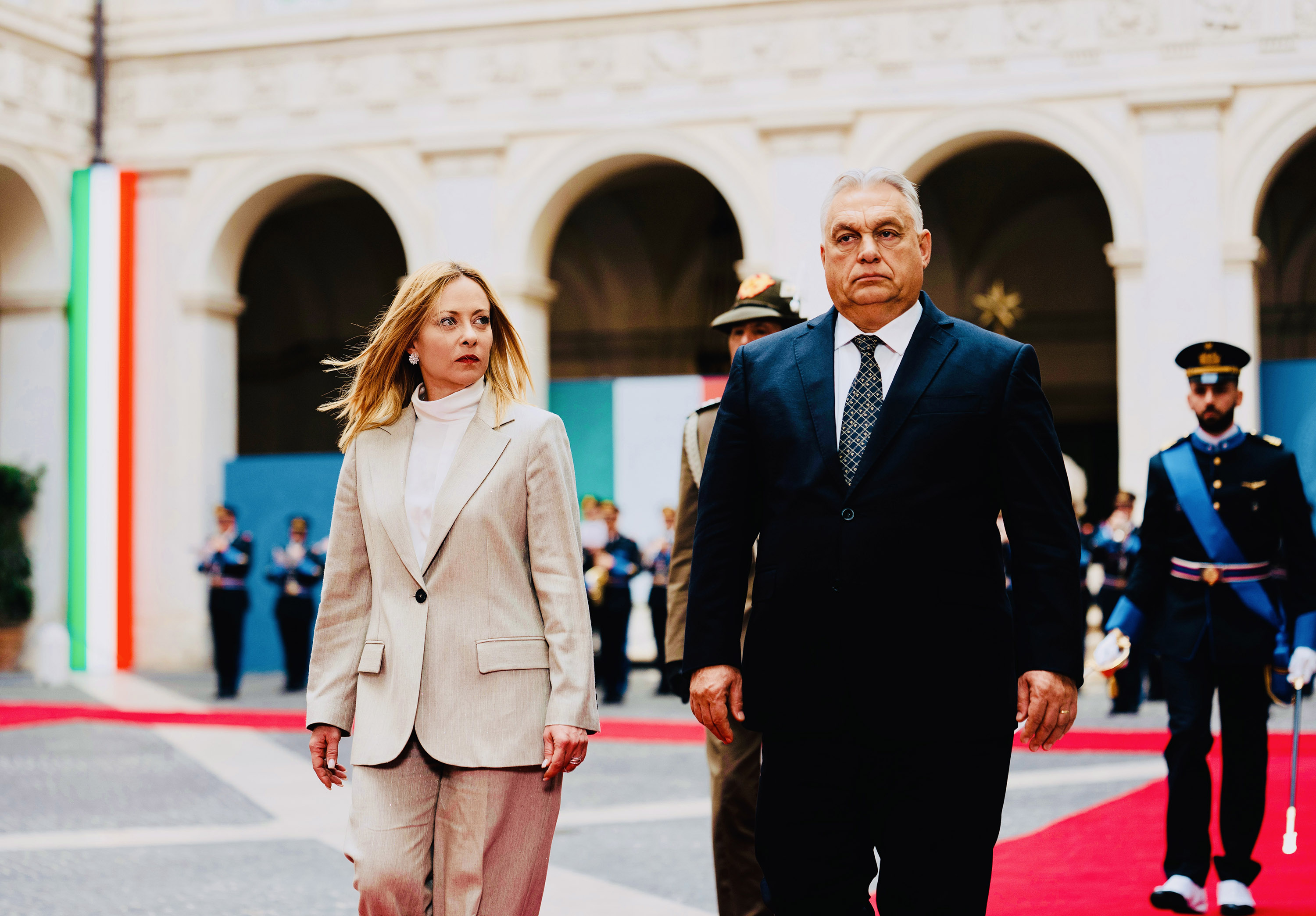 Sovranista ma anche no: Meloni riceve Orbán
