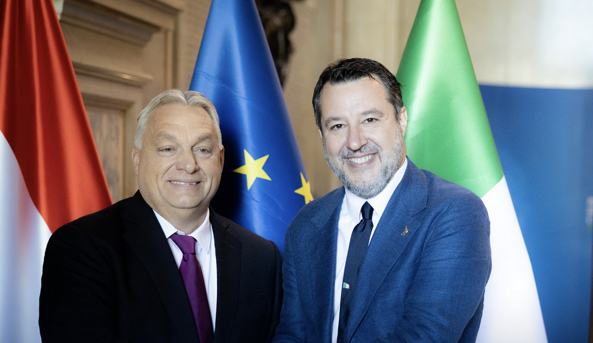 Orban incontra Salvini e intanto lancia l’alleanza in Ue per boicottare l’Ucraina