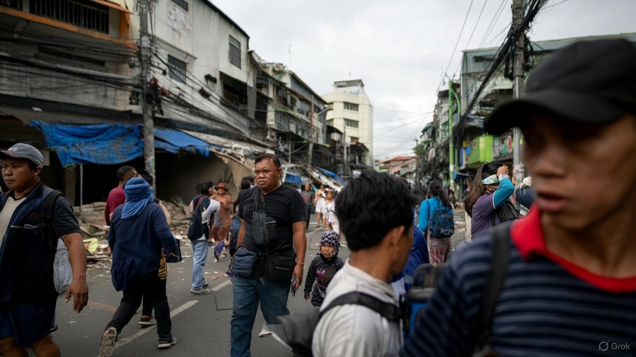 Terremoto nelle Filippine, magnitudo 6.9: almeno 69 morti e centinaia di feriti a Cebu