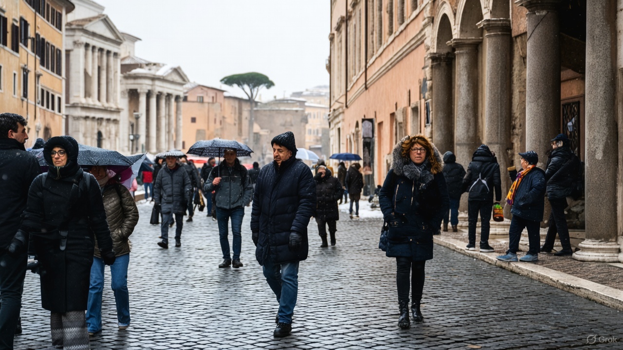 Meteo ottobre 2025: aria gelida dalla Russia porta freddo anomalo e temporali in Italia