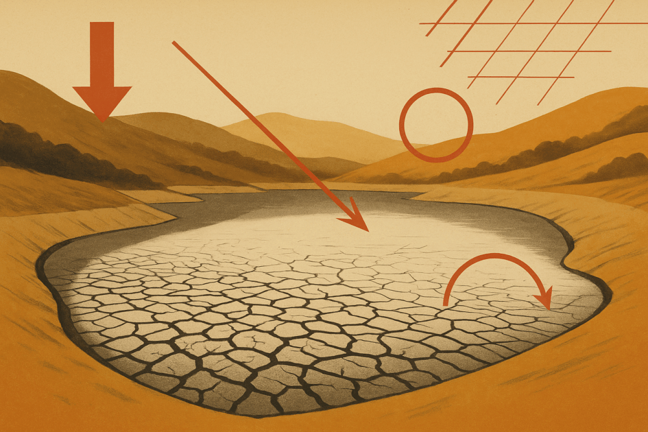 crisi idrica in sardegna l8217invaso di maccheronis agli sgoccioli rivela le fragilit224 italiane