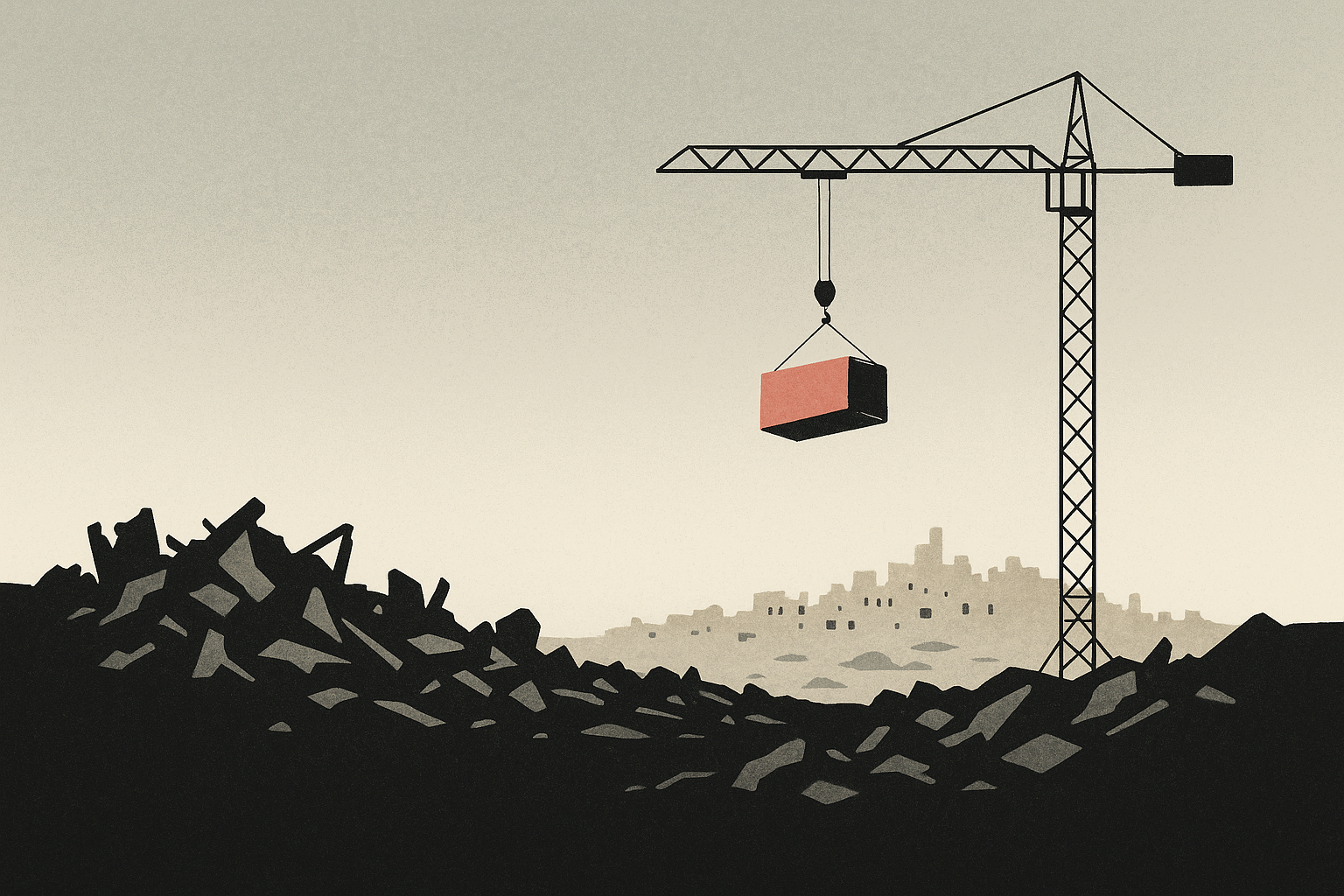 Ricostruire Gaza, tra numeri impossibili e un tempo che si allunga