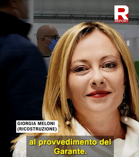 Report, nuovo scoop sul Garante: Ghiglia avvisò Giorgia Meloni dell’ammonimento al governo Draghi sul Green Pass Report, nuovo scoop sul Garante: Ghiglia avvisò Giorgia Meloni dell’ammonimento al governo Draghi sul Green Pass