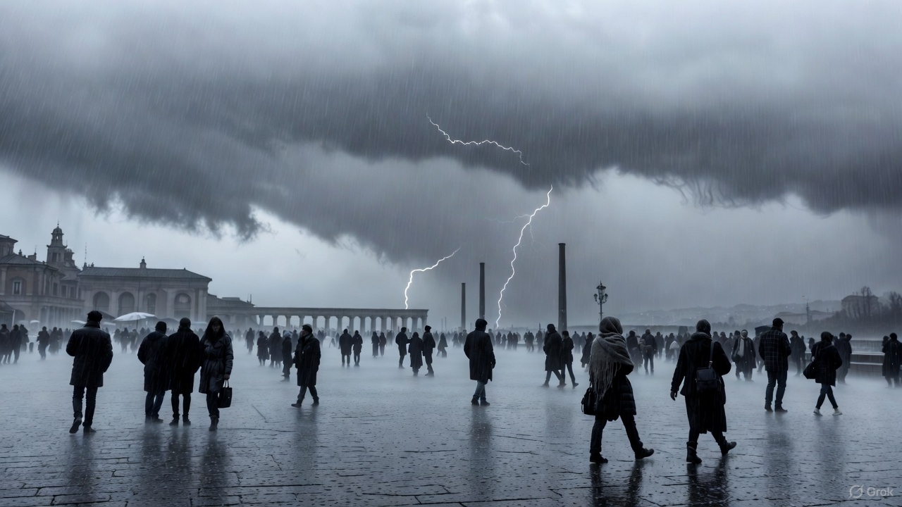 Le previsioni meteo non danno scampo all’Italia: sul Paese in arrivo una nuova ondata di freddo e piogge