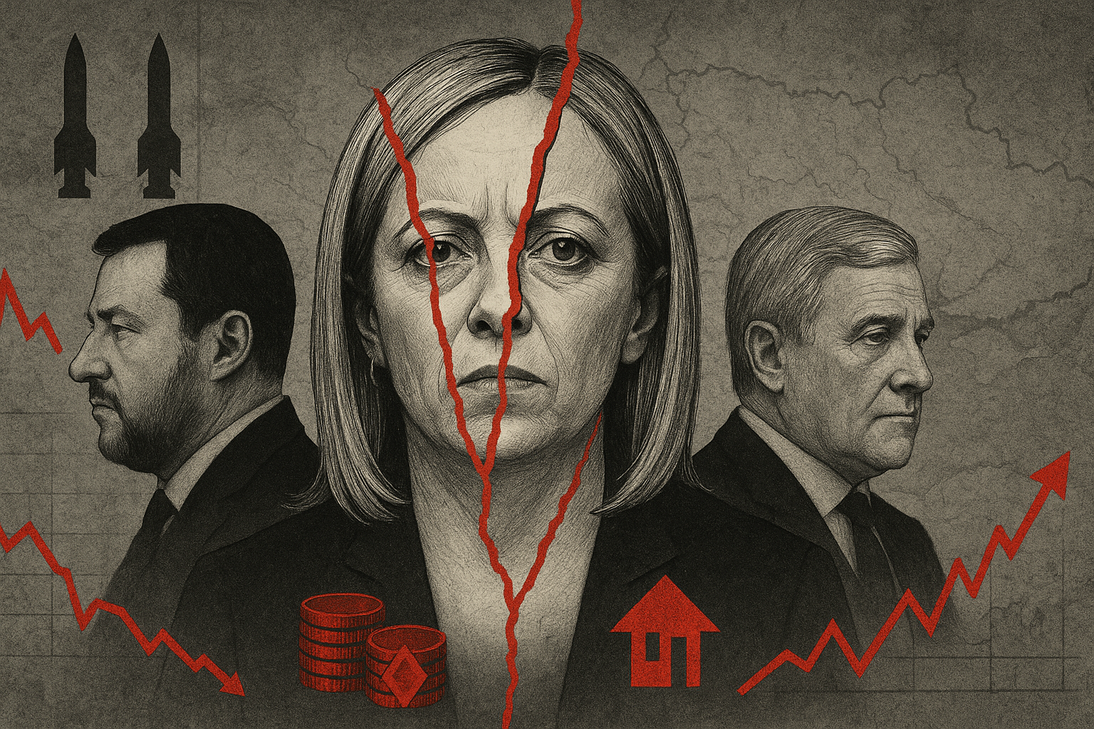 Governo Meloni, fratture nella maggioranza: l’ultima settimana ha rivelato il vero stato del governo