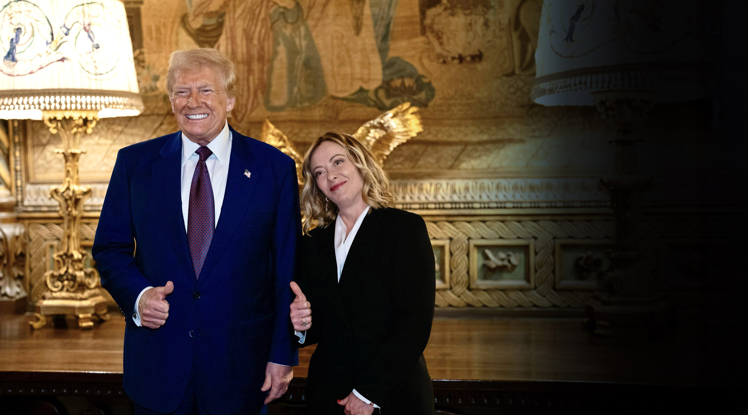 L’Italia nel salottino di Trump