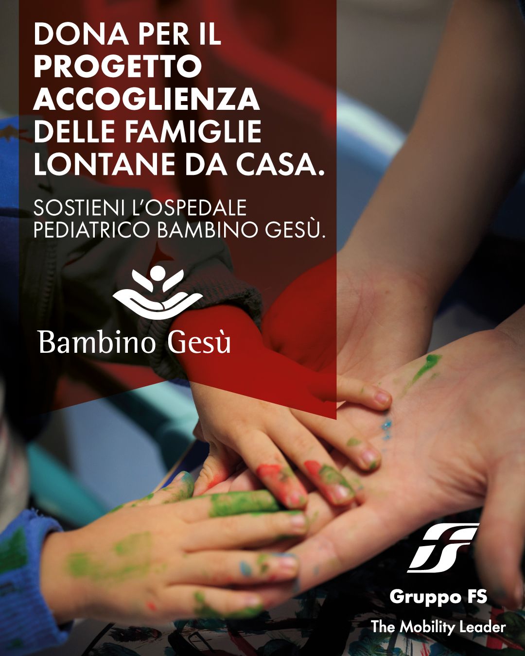 Fs, avviata una raccolta fondi per il “Progetto accoglienza” dell’ospedale Bambino Gesù