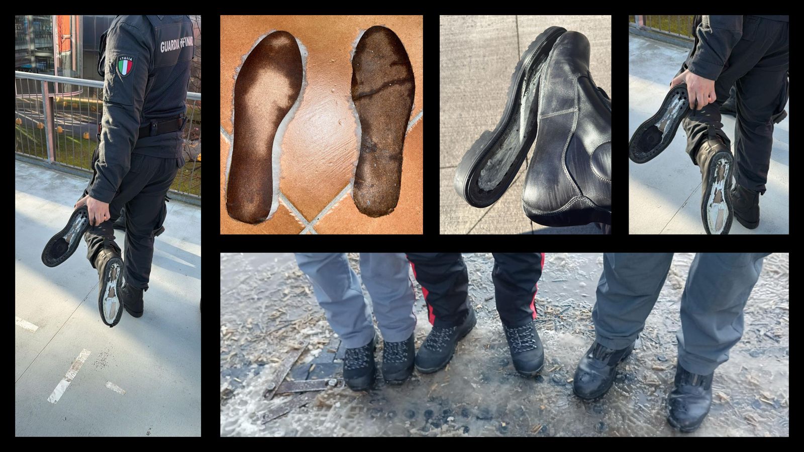 Olimpiadi, finanzieri in servizio con equipaggiamenti inadeguati, la denuncia del sindacato Siaf: ecco le foto