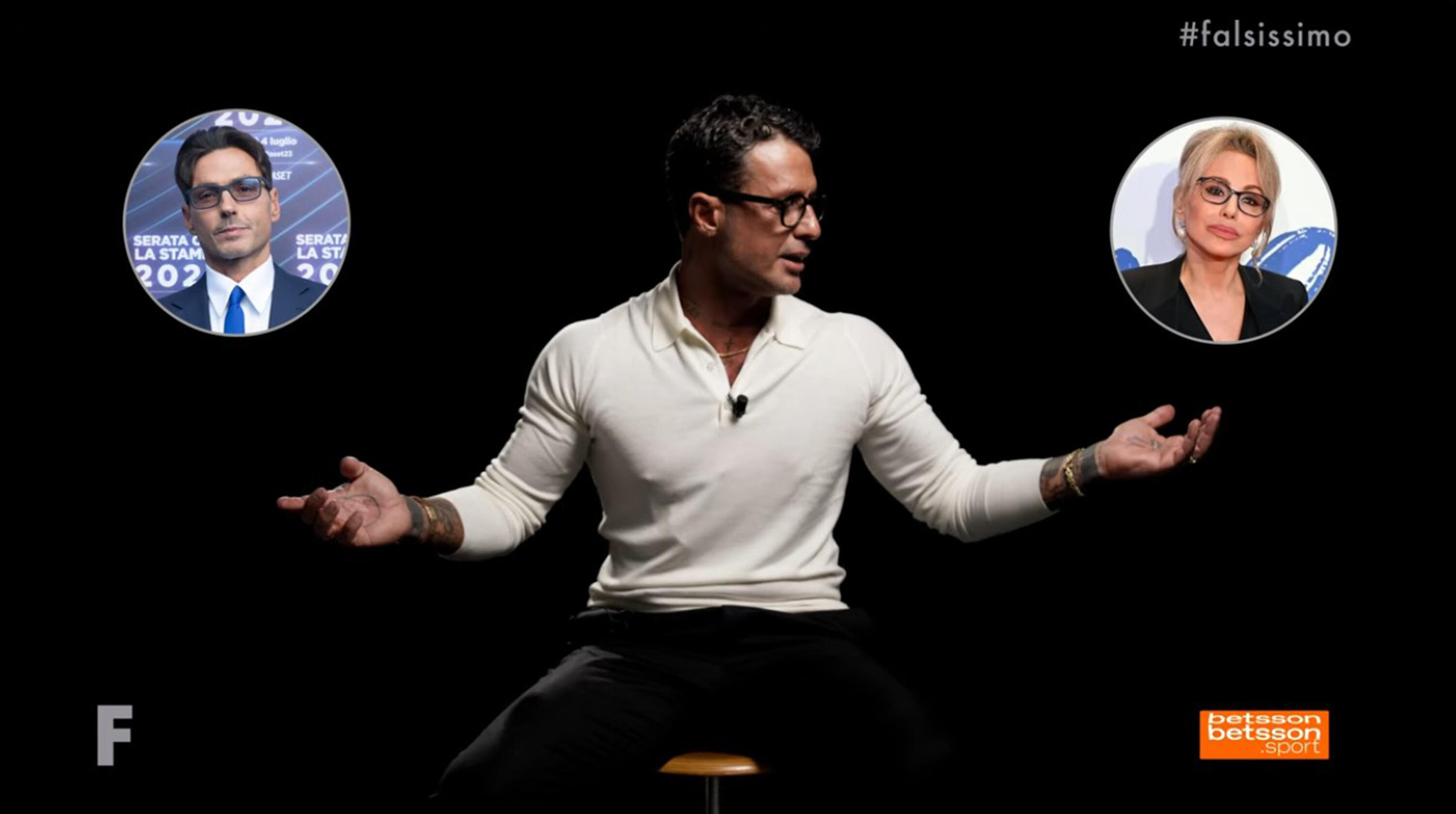 Meta oscura Corona e il suo Falsissimo. Si rivede Claudio Lippi, che difende l’agente fotografico: “Gravissimo”