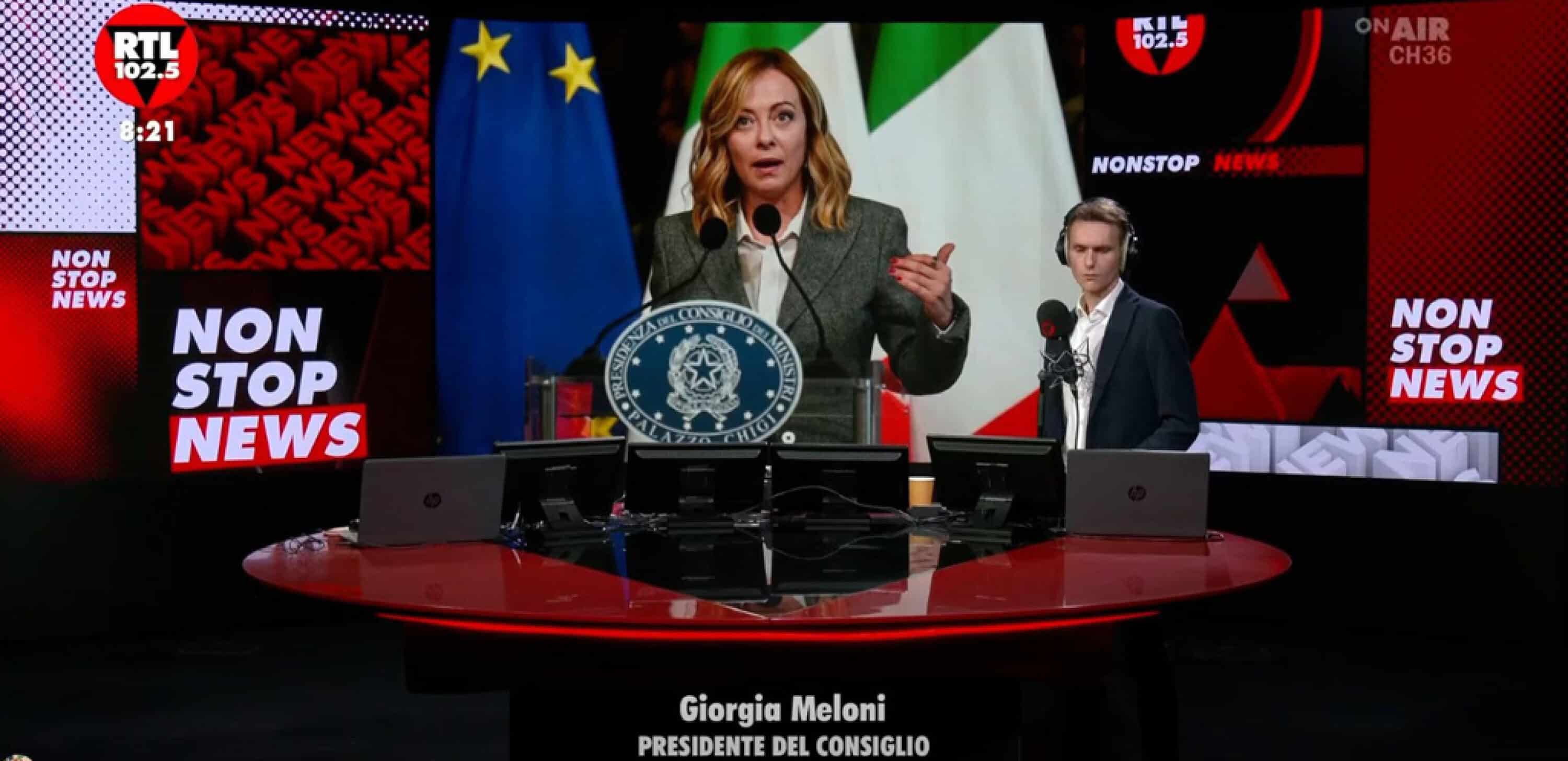 Da RadioMeloni è tutto