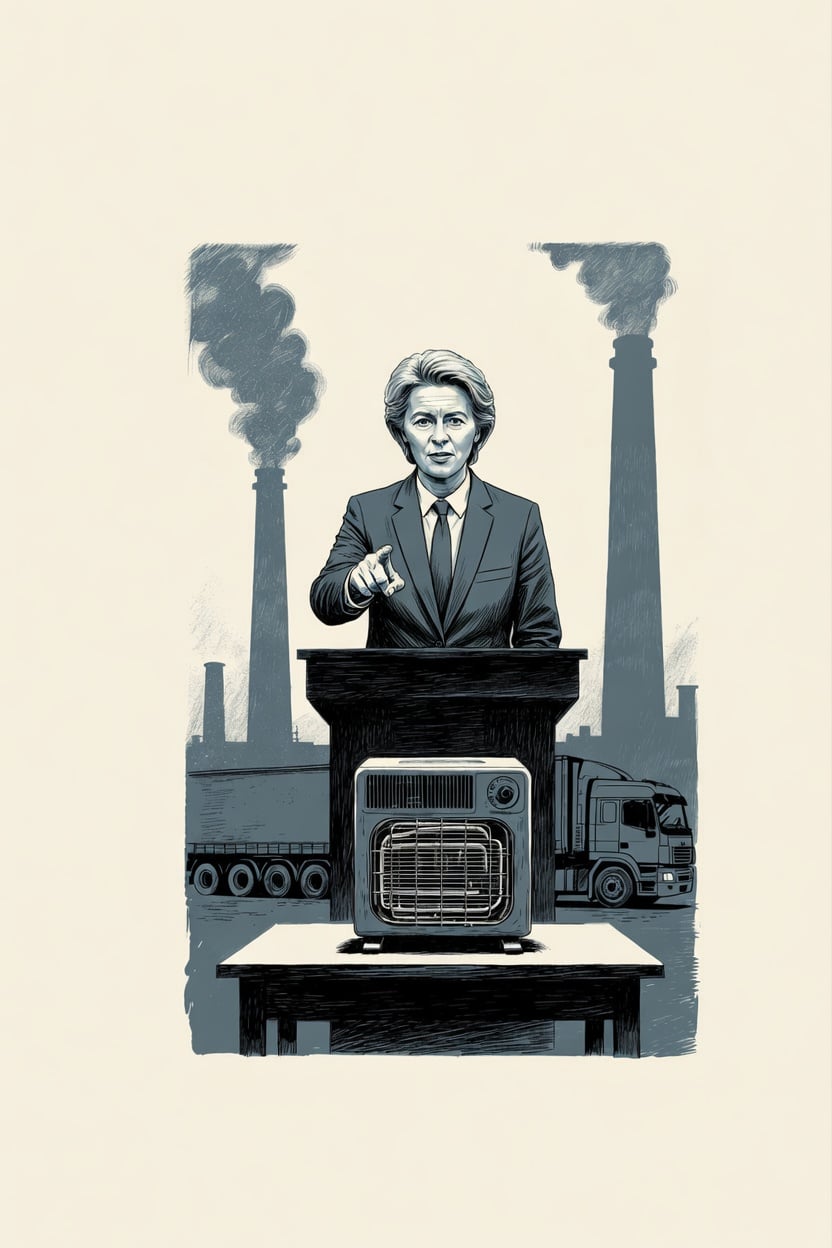 Crisi energetica, la ricetta di von der Leyen che assomiglia a quella di Draghi: spegni la luce, salvi l’Europa