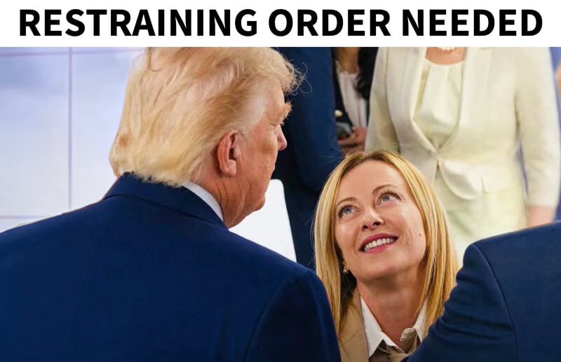 Trump umilia Meloni, ma l’Italia gli regala nuove promesse per il riarmo