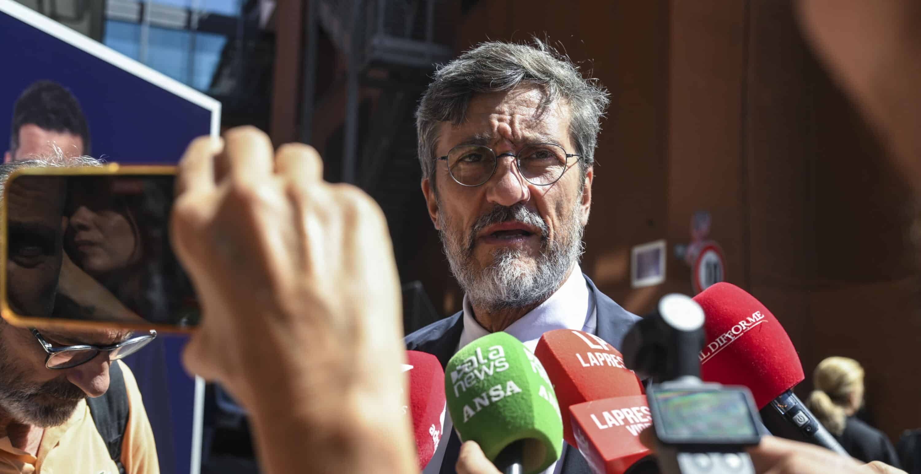 Il direttore dell’Approfondimento Rai, Paolo Corsini (Foto Ansa presa il 3 settembre 2026)